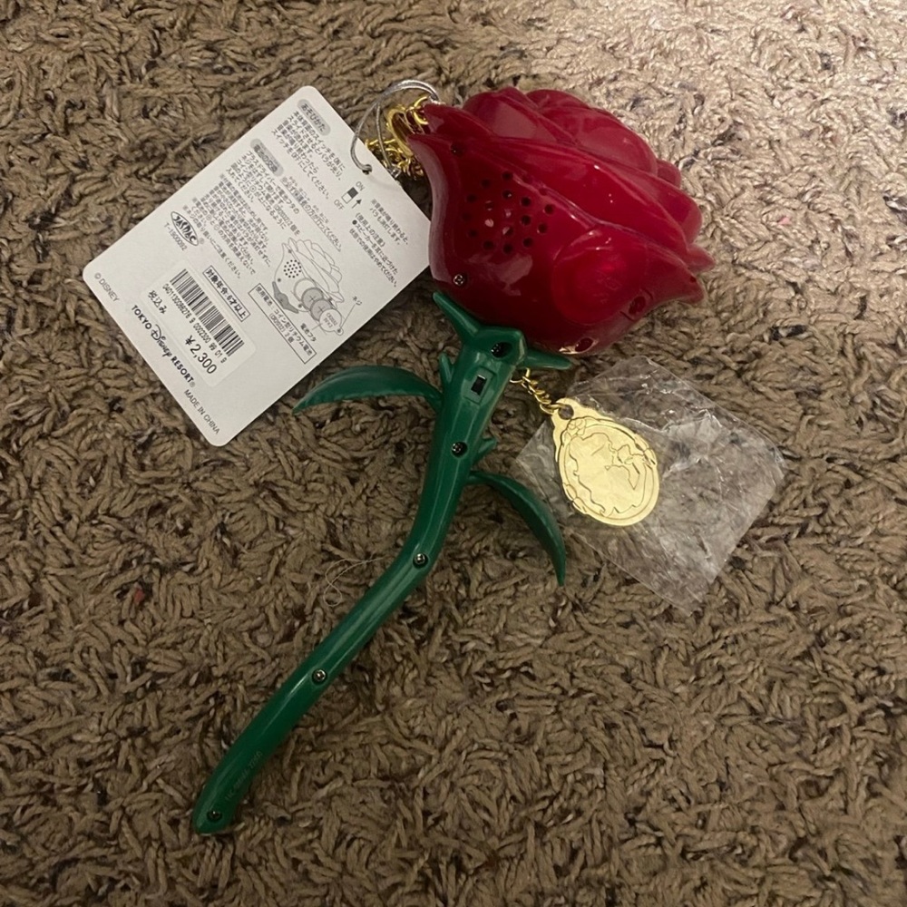 Japan Tokyo Disney Beauty and the beast Melody Light Rose